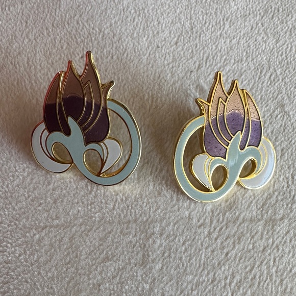 Laurel Burch Fleur Corazon Earrings - Picture 2 of 4